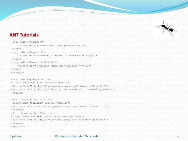apache ant fileset