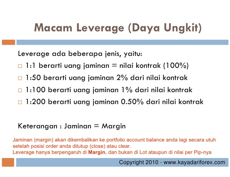 Nilai pip forex