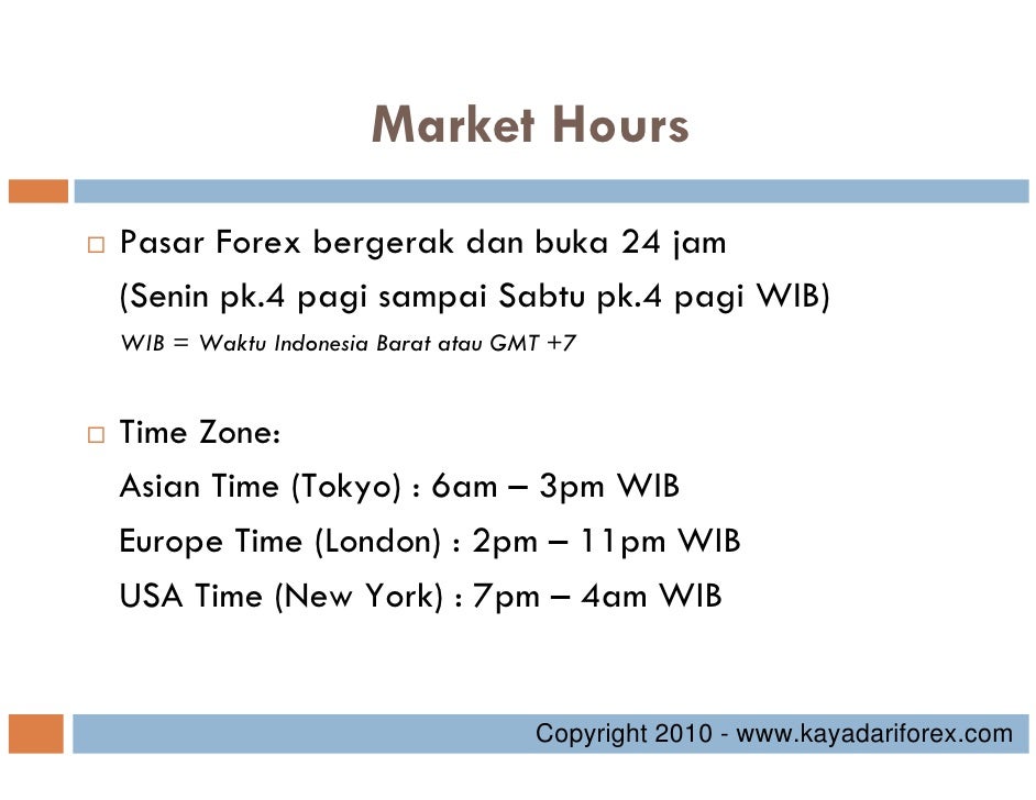 Kali pasar forex tokyo