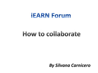 By Silvana Carnicero