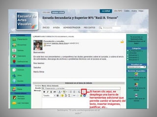 Seminario "El arte contemporáneo en el
aula I"