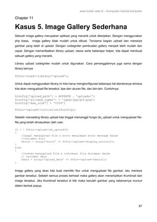 Tutorial framework codeigniter[fatihware.web.id] | PDF