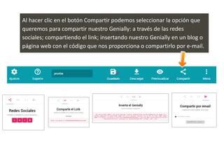 Tutorial genially | PDF