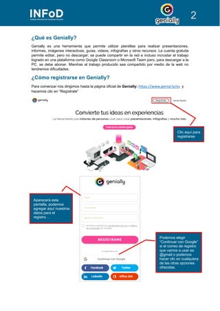 Tutorial genially | PDF