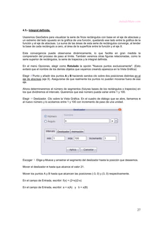 Tutorial geogebra | PDF