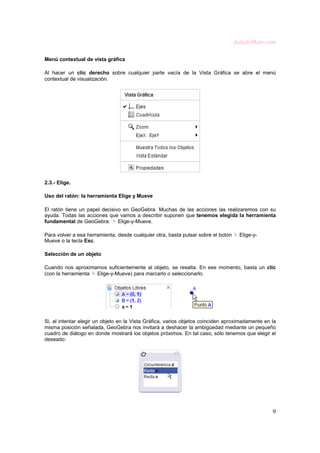Tutorial geogebra | PDF