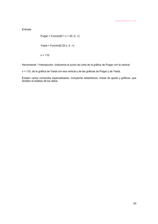 Tutorial geogebra | PDF