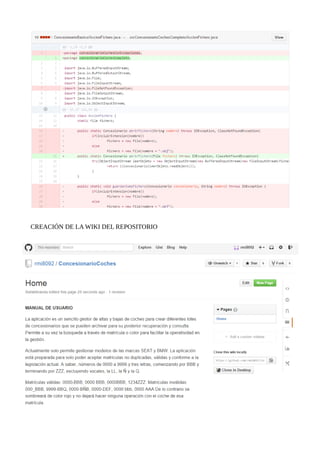 CREACIÓN DE LA WIKI DEL REPOSITORIO
 