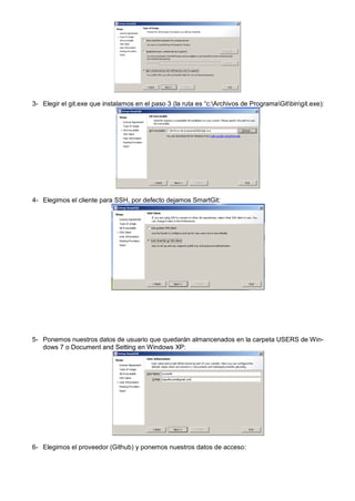 Tutorial Git y Smart Git | PDF