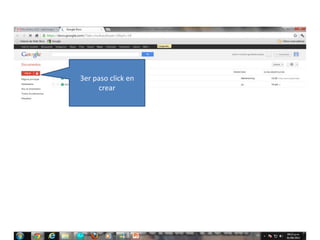 3er paso click en
     crear
 