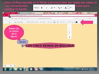 Doble clic
al centro
de la
figura.
 