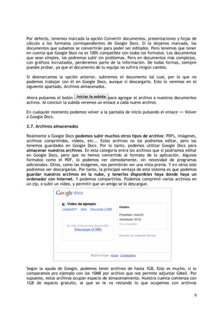 Tutorial google docs | PDF