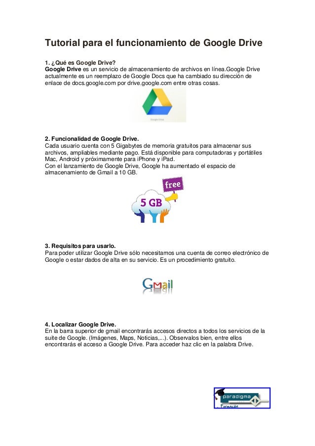 Tutorial Google Drive Tutorial google drive
