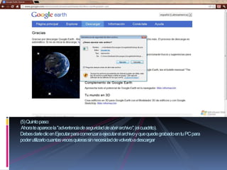 (5) Quinto paso:
 Ahora te aparece la "advertencia de seguridad de abrir archivo", (el cuadrito).
Debes darle clic en Ejecutar para comenzar a ejecutar el archivo y que quede grabado en tu PC para
poder utilizarlo cuantas veces quieras sin necesidad de volverlo a descargar
 