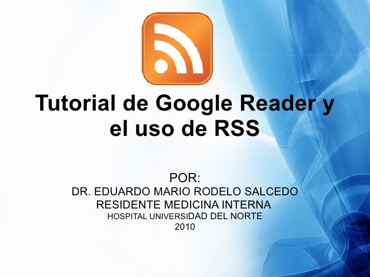 lector rss google reader lector rss google reader