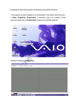 Tutorial graphmatica | PDF