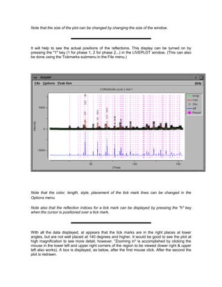 Tutorial gsas | PDF