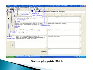 Ventana principal de JMatch 