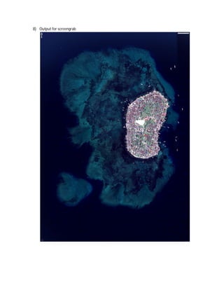 8) Output for screengrab
 