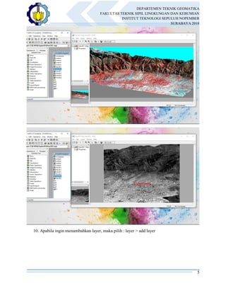 SIG : Tutorial Software ILWIS, QGIS, dan GRASS | PDF