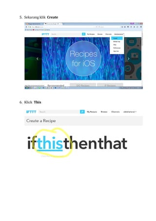 5. Sekarang klik Create
6. Klick This
 