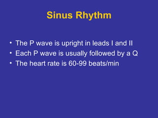 Tutorial in Basic ECG for Medical Students | PPT