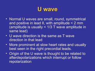 Uwave Rhyhtm Tutorial in ecg | PPT