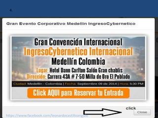 4. 
https://www.facebook.com/leonardocastilloangulo 
 