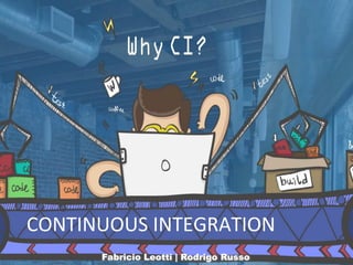 CONTINUOUS 
INTEGRATION 
Fabricio Leotti | Rodrigo Russo 
 