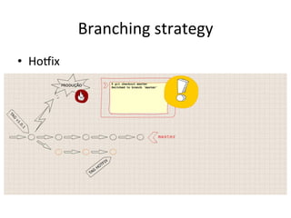 Branching 
strategy 
• Howix 
 