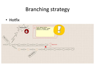 Branching 
strategy 
• Howix 
 