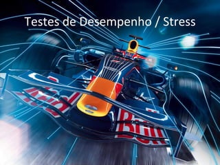 Testes 
de 
Desempenho 
/ 
Stress 
 