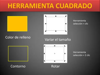 Tutorial inkscape i rectángulo ii | PPTX