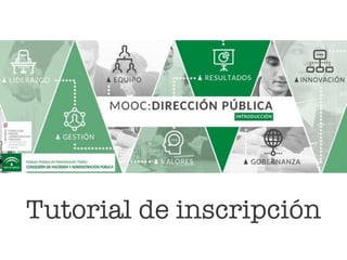 Tutorial de inscripción