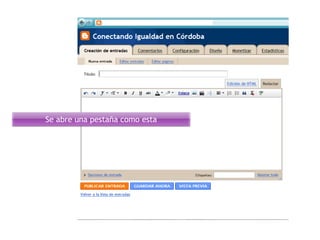 Se abre una pestaña como esta
 