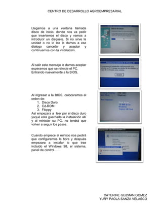 Tutorial instalacion win98