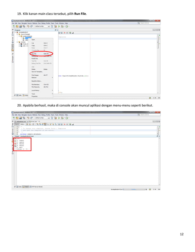 Tutorial java & mysql | PDF