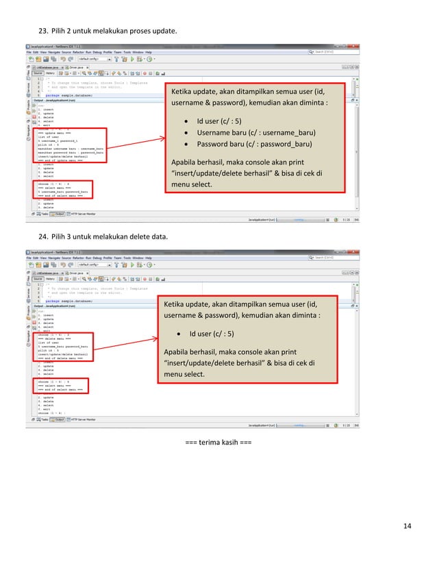 Tutorial java & mysql | PDF