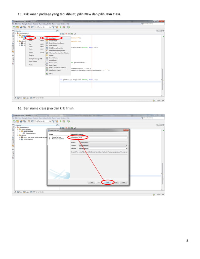 Tutorial java & mysql | PDF