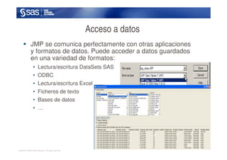 Tutorial jmp | PDF