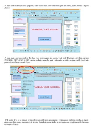 Como criar um jogo de perguntas no PowerPoint - Tutorial
