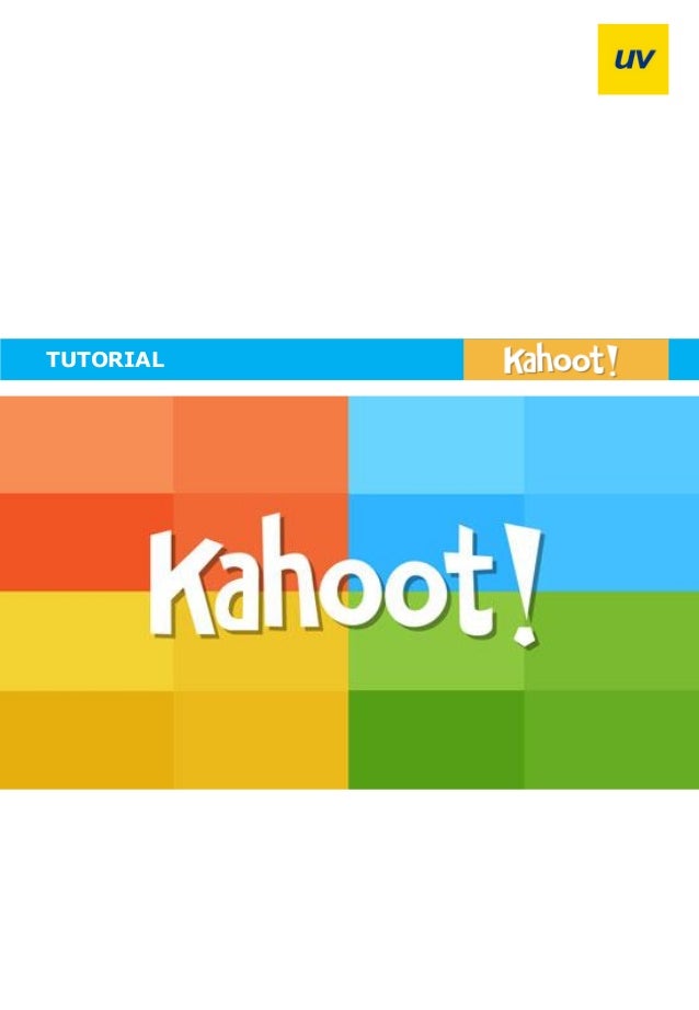 Tutorial kahoot 2016