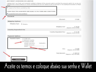 Tutorial Karatbars e Wallet.