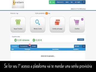 Tutorial Karatbars e Wallet.