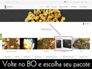 Tutorial Karatbars e Wallet.
