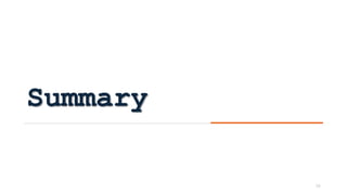 Summary
38
 
