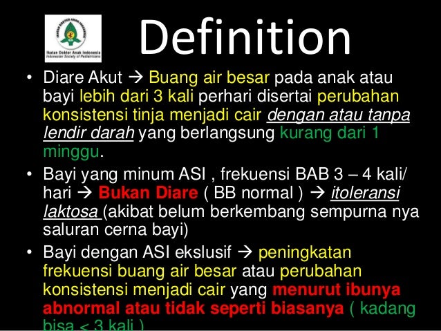 Diare Pada Anak