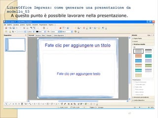 Tutorial libre office writer impress | PPT