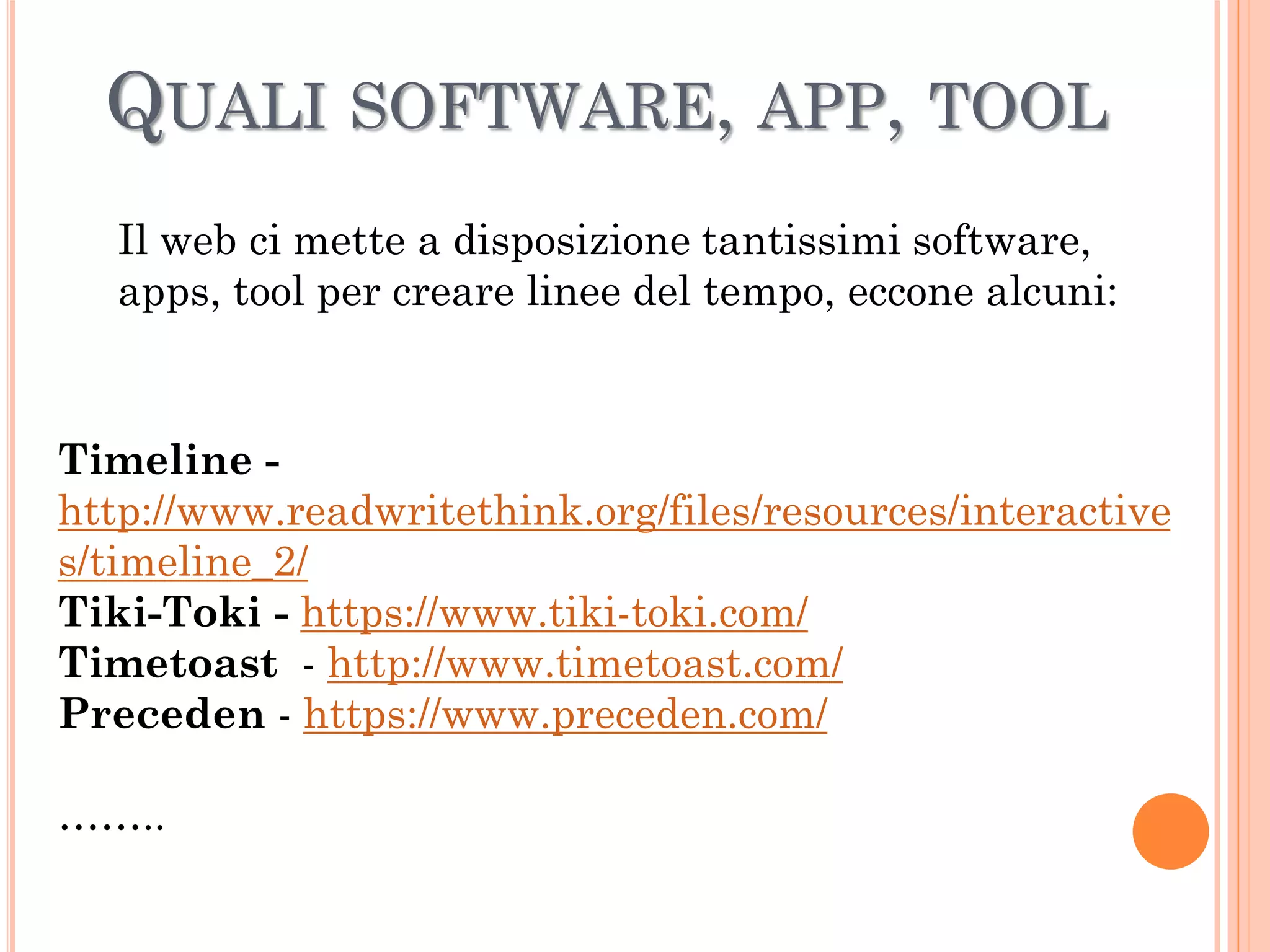 Tutorial linea del tempo timeline | PDF