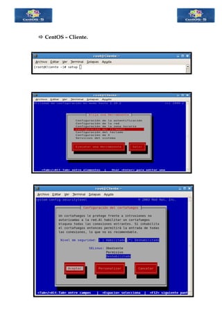 Tutorial linux centos configuraciones básicas | PDF